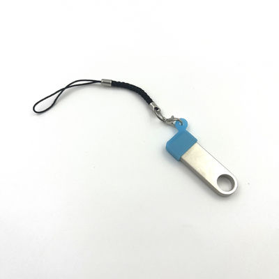 Penutup USB Silikon Portabel Tidak Berbahaya Anti Debu Merah Biru Warna Putih