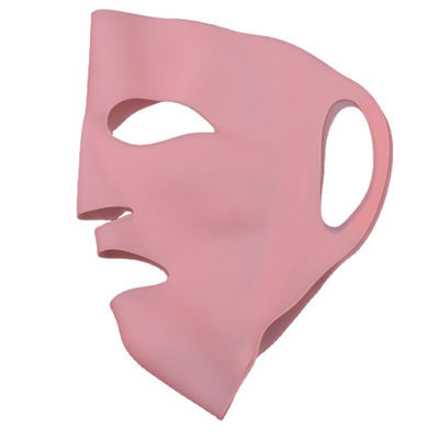 Pemegang Masker Wajah Silikon Lembut 3D Hambar Praktis Dapat Digunakan Kembali
