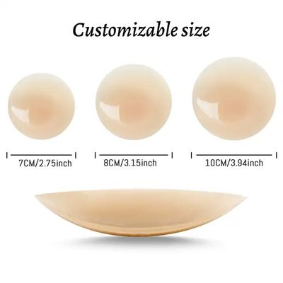 ROHS Penutup Puting Silikon Dapat Digunakan Kembali 7cm 8cm 10cm Bahan Food Grade