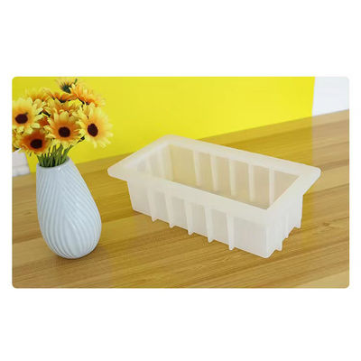 Cetakan Kue Roti Silikon Persegi Panjang 1L 24.4x13x6.6cm Non Lengket