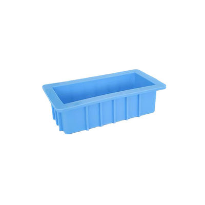 Cetakan Kue Roti Silikon Persegi Panjang 1L 24.4x13x6.6cm Non Lengket