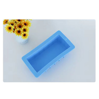 Cetakan Kue Roti Silikon Persegi Panjang 1L 24.4x13x6.6cm Non Lengket
