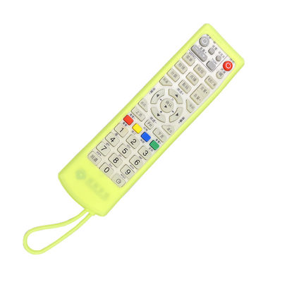 Anti Shock TV Silicone Remote Cover Tidak Berbahaya Tahan Guncangan Tahan Lama