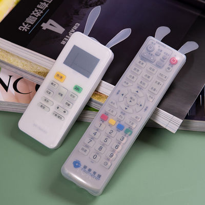 Universal Silicone Remote Cover Praktis Transparan Tidak Beracun