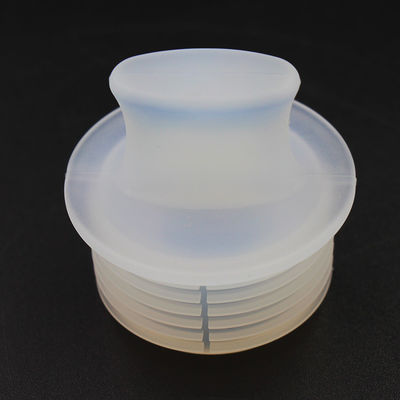 Tahan Lama Tidak Berbau Silicone Wine Barrel Bungs, Stopper Karet Labu Transparan