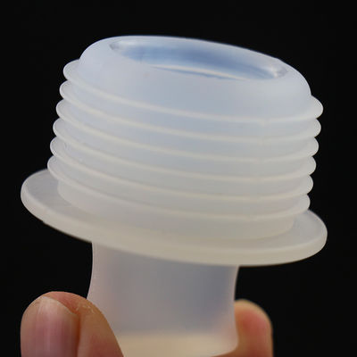 Tahan Lama Tidak Berbau Silicone Wine Barrel Bungs, Stopper Karet Labu Transparan