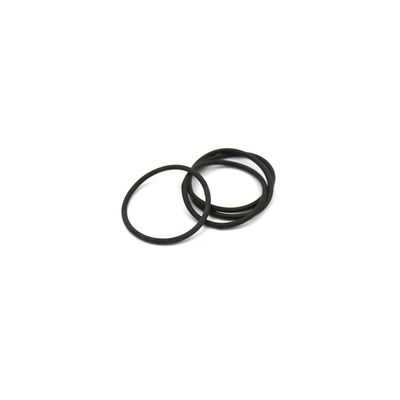 Persediaan Karet Silikon Tahan Lama yang Dapat Digunakan Kembali Karet Gelang Untuk Rambut Warna Hitam