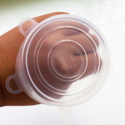 Tutup Peregangan Silikon Food Grade Reusable Untuk Mangkuk Dapat Didaur Ulang