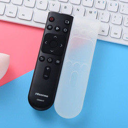 Kualitas Tinggi Berbagai Ukuran Sarung Pelindung Lengan Silikon Transparan Untuk Remote Control TV / AC