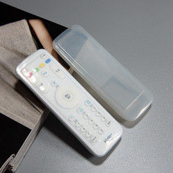 Kualitas Tinggi Berbagai Ukuran Sarung Pelindung Lengan Silikon Transparan Untuk Remote Control TV / AC