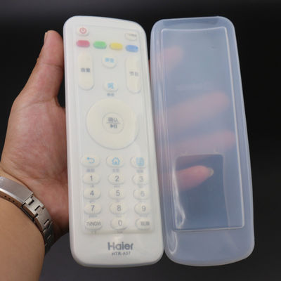 Pelindung Remote TV Tidak Berbau Tahan Debu, Penutup Remote TV Silikon Serbaguna