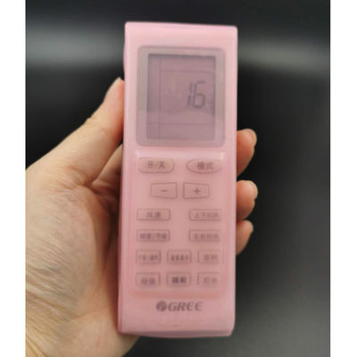 Lengan/Kasus/Penutup Pelindung Silikon Transparan Tahan Debu Untuk Remote Control AC GREE