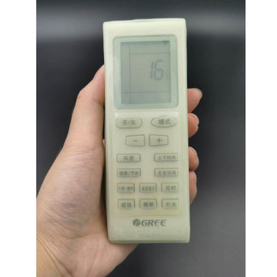 Lengan/Kasus/Penutup Pelindung Silikon Transparan Tahan Debu Untuk Remote Control AC GREE