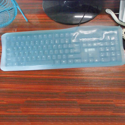 Pelindung Silikon Keyboard Tahan Lama Tidak Beracun, Penutup Pelindung Keyboard Tahan Air