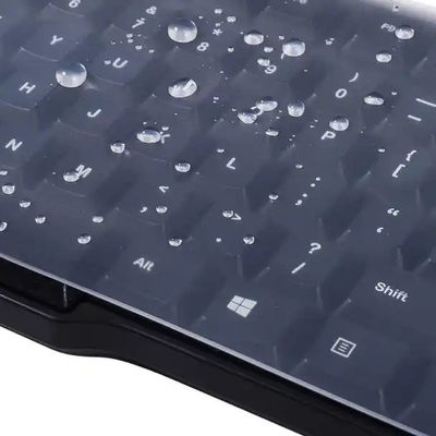 Pelindung Silikon Keyboard Tahan Lama Tidak Beracun, Penutup Pelindung Keyboard Tahan Air