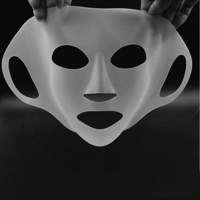 Pemegang Masker Wajah Silikon Lembut 3D Hambar Praktis Dapat Digunakan Kembali
