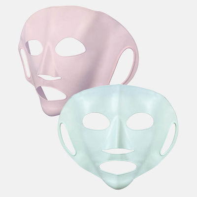 Masker Lembar Silikon Tidak Berbau yang Dapat Dicuci, Penutup Wajah Silikon Tahan Gores