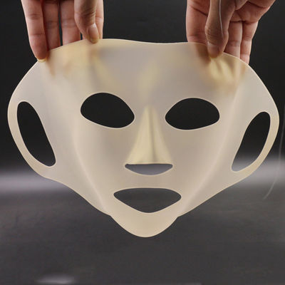 Masker Lembar Silikon Tidak Berbau yang Dapat Dicuci, Penutup Wajah Silikon Tahan Gores