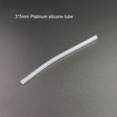 Pipa Selang Silikon Transparan Tidak Berbau 2x4mm 3x5mm 5x7mm Dapat Diperluas
