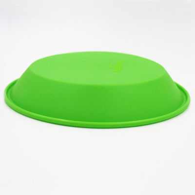 Food Grade Round Silicone Cake Mould Pan Tidak Beracun Tahan Panas
