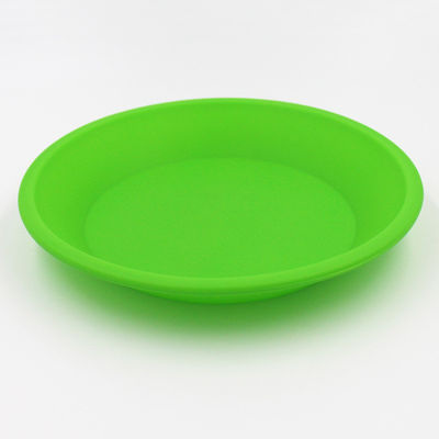 Food Grade Round Silicone Cake Mould Pan Tidak Beracun Tahan Panas