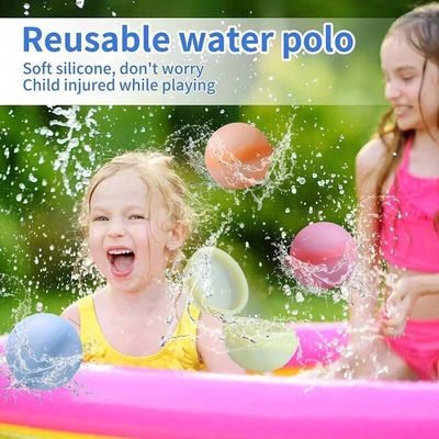 Balon Bola Bom Air Silikon Dapat Digunakan Kembali Untuk Anak-Anak Permainan Air Pantai Kolam Renang